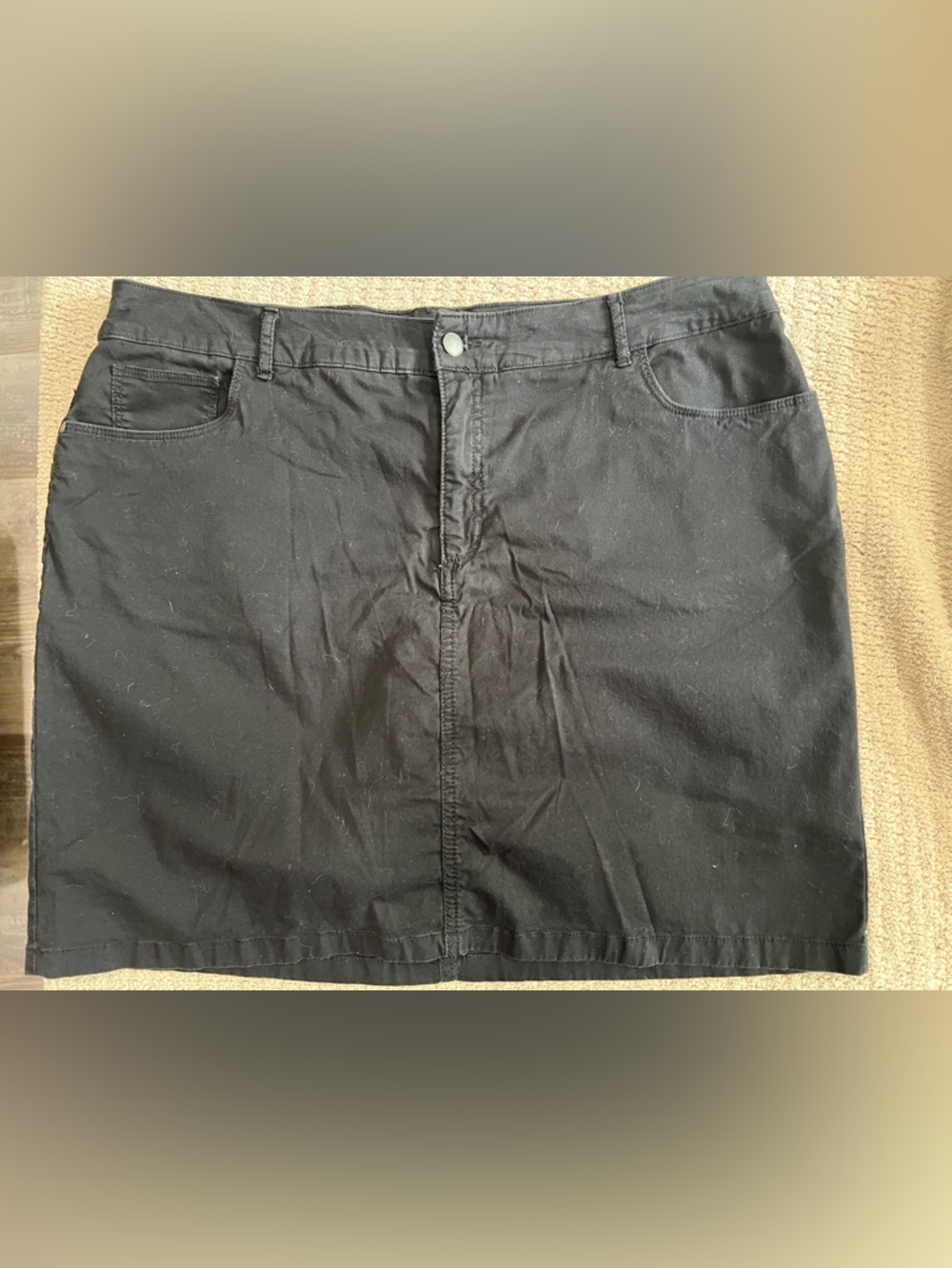 Croft & barrow Black Classic Fit Skort